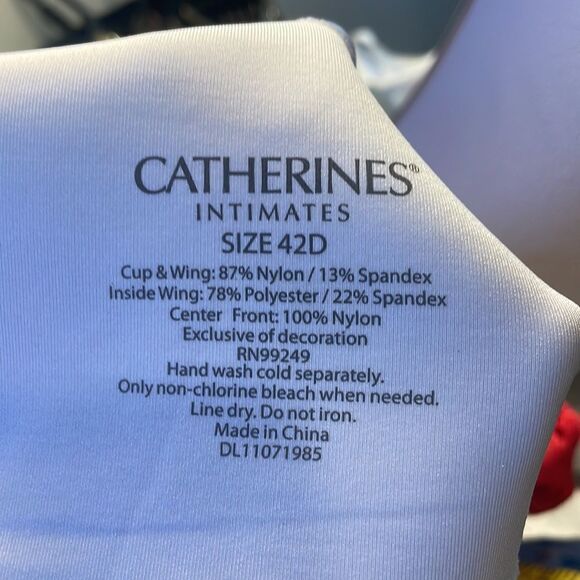Catherine’s Intimates woman’s white underwire bra - Picture 6 of 6